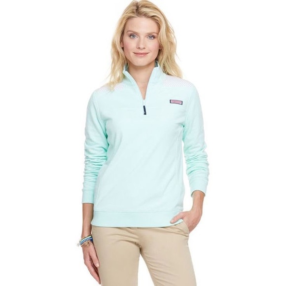 Vineyard Vines Mint Oxford Striped Shepherd Shirt - Picture 7 of 15